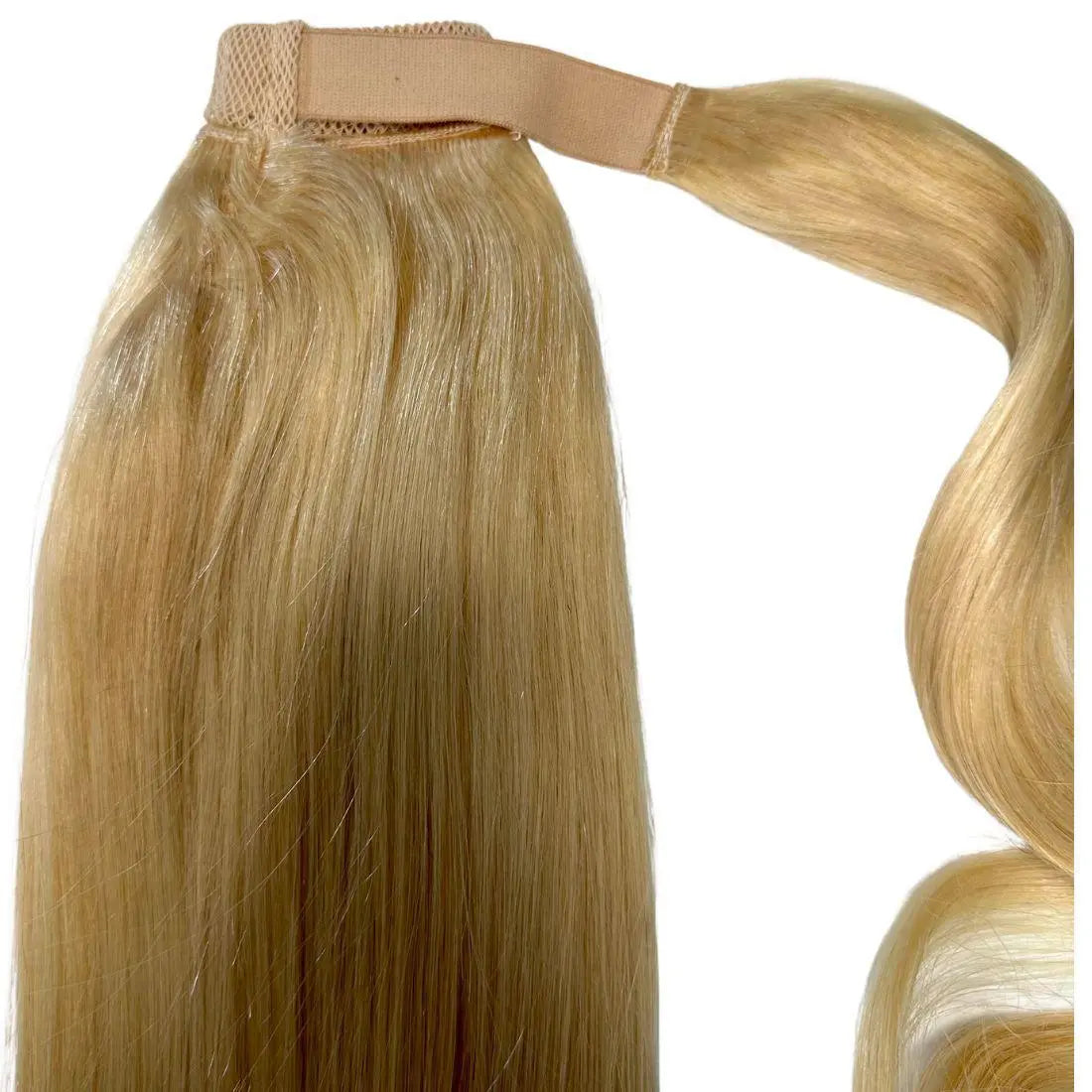 Bleach Blonde Ponytail HookedOnBundles Virgin Hair